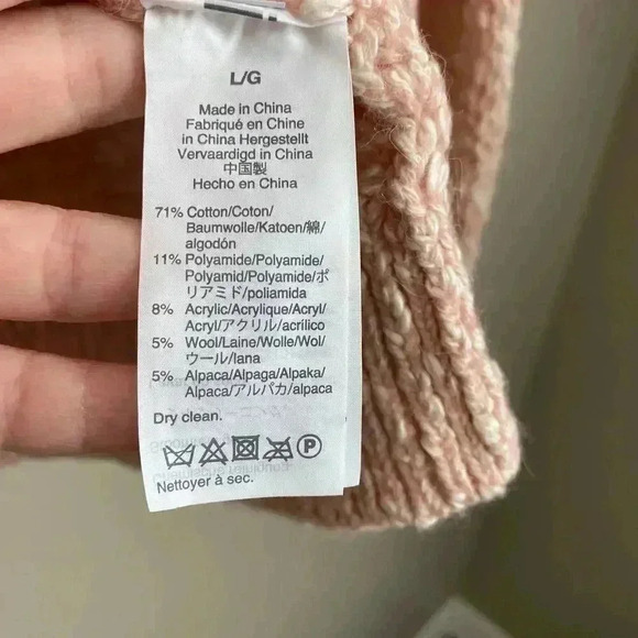 Madewell Baez Pullover Sweater‎ Size Large - Picture 5 of 16